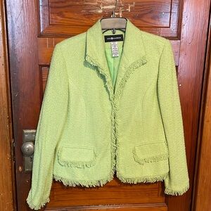 Green blazer
